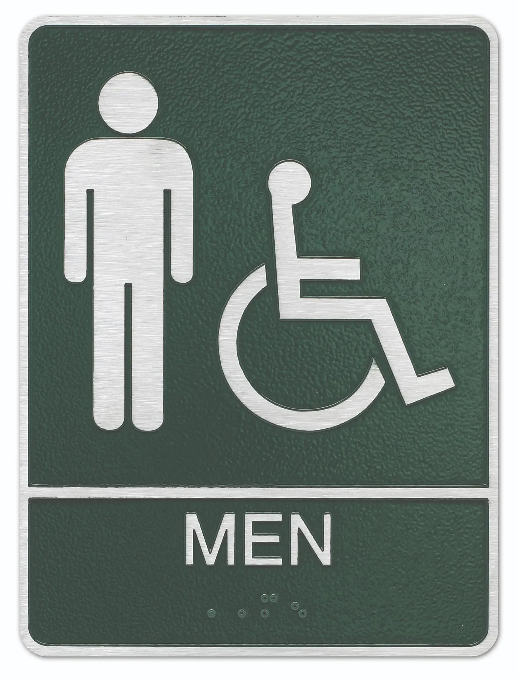 Gemini ADA Men's restroom sign