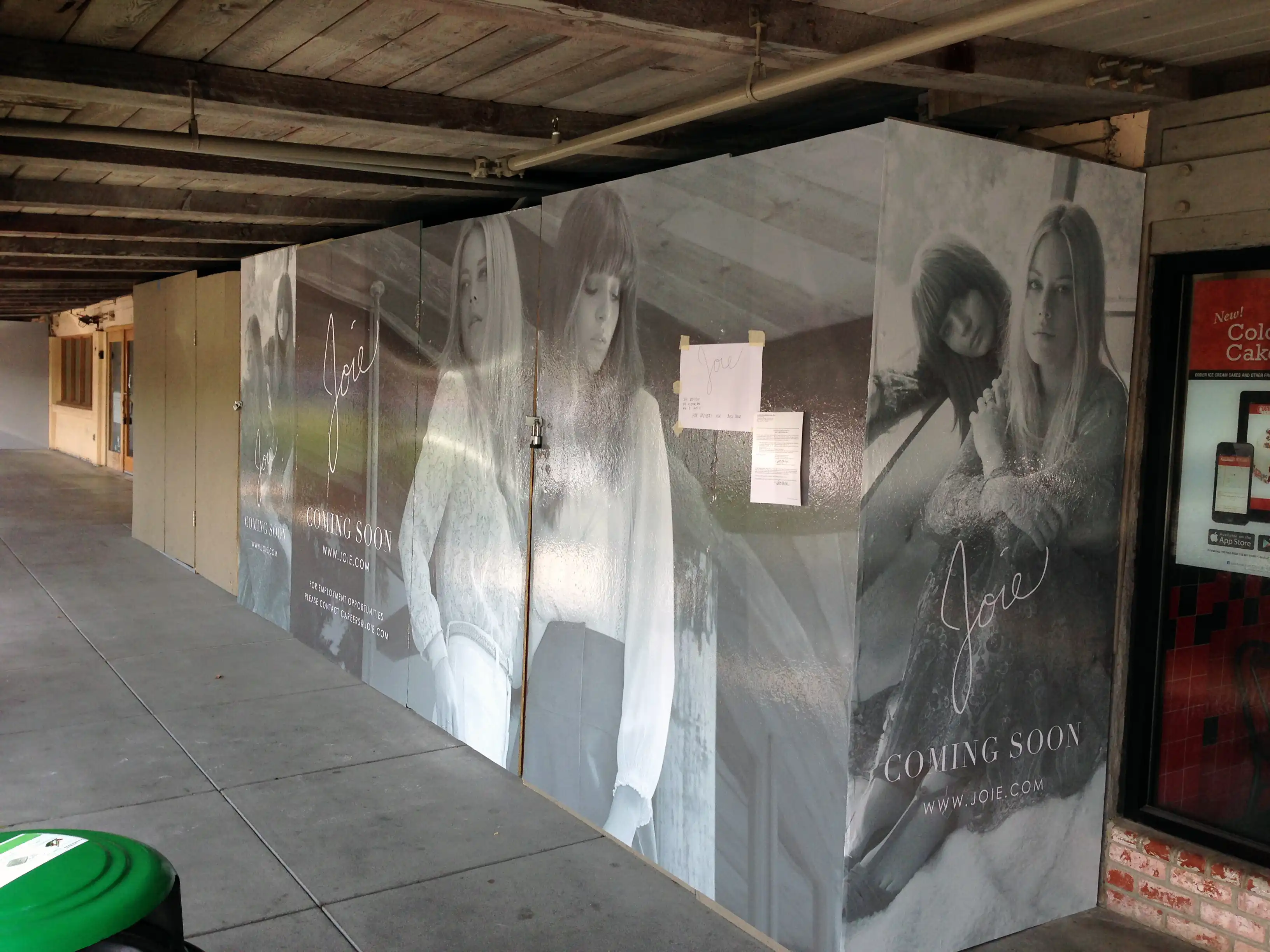Joie wall wrap graphics interior office San Jose — Clear Line Signs