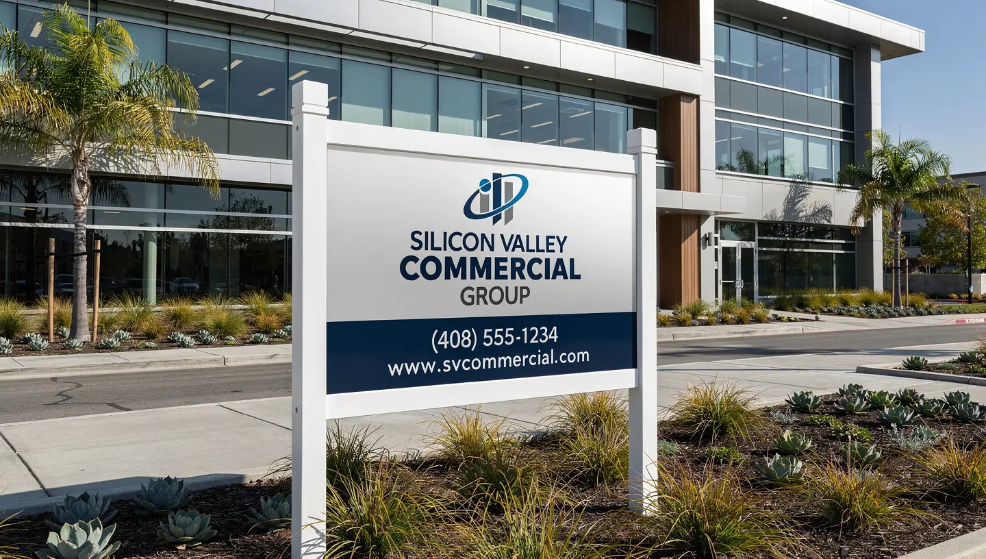 Post and panel real estate sign