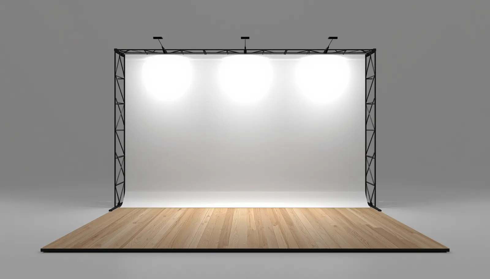 10ft non-lit SEG display trade show booth