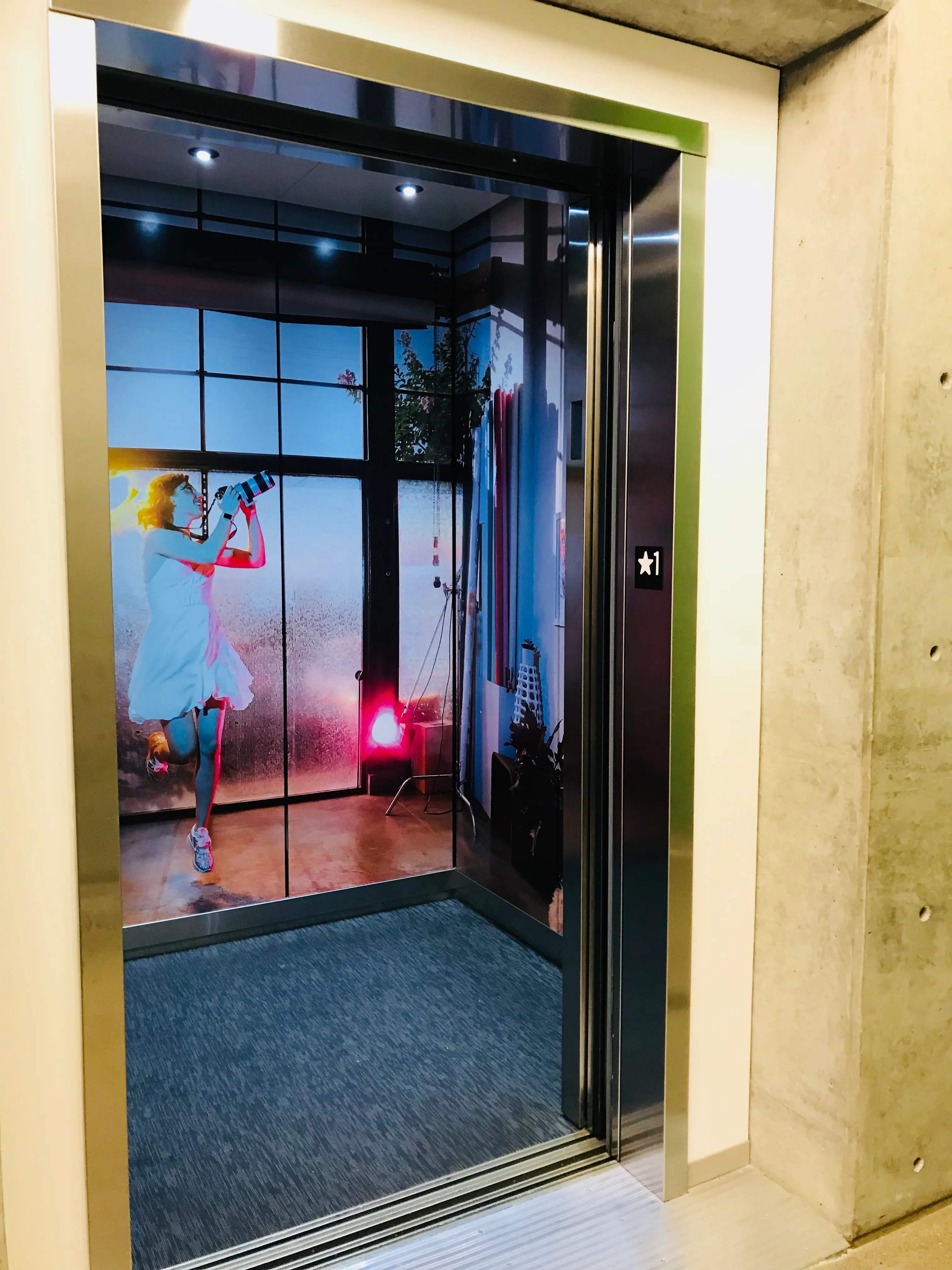 How Intuit Uses Elevator Wraps to Brand Their Silicon Valley Campus