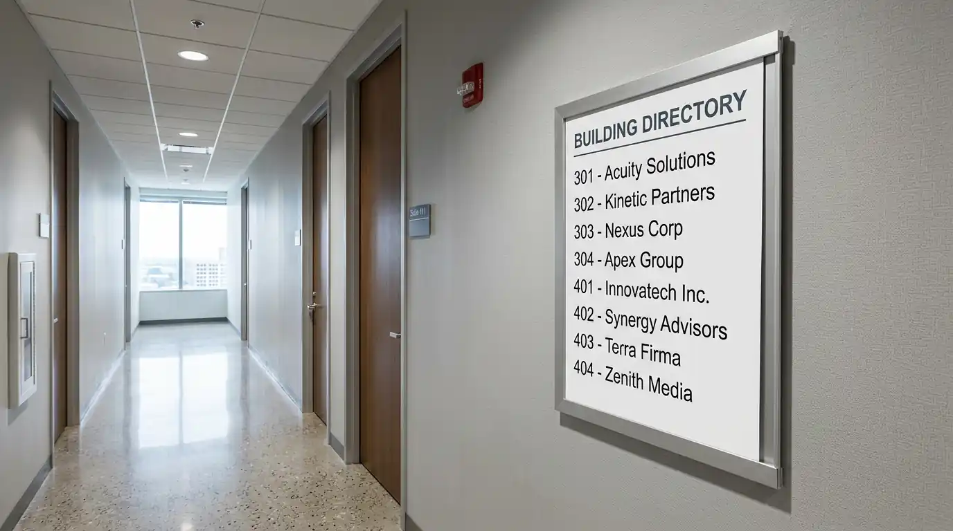 The Tenant Turnover Problem: Why Modular Signage Saves Property Managers Money