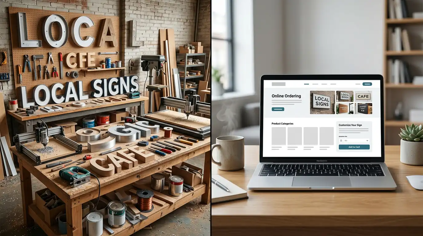 Sign Shop vs. Online Printer: Which Is Better for San Jose Businesses?