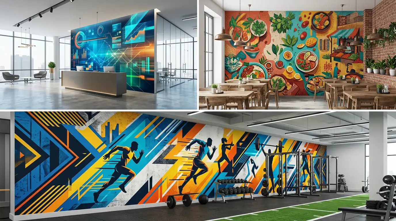 Wall Wrap Ideas for San Jose Offices, Restaurants, Gyms, and Retail Stores